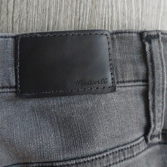 Madewell 10" High Rise Skinny Jeans Washed black Wash Women’s Size 31 - Picture 8 of 8